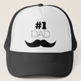 Happy Father s Day Number 1 Dad 1 Dad Trucker Hat Zazzle