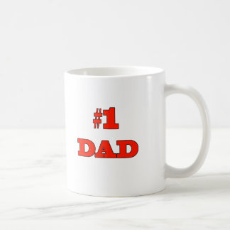 #1 Dad Coffee Mug