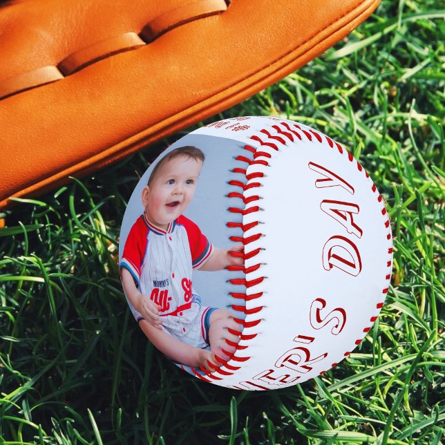 #1 Dad Father's Day Photo Baseball (Creator Uploaded)