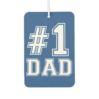 #1 Dad funny car air freshner Freshener