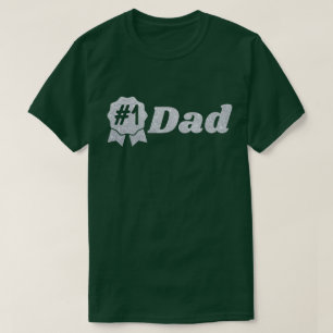 #1 Dad Glitter T-Shirt