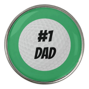 #1 DAD Golf Ball Marker