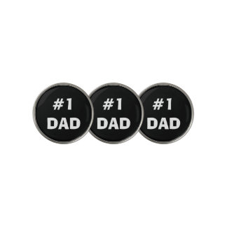 "#1 Dad" Golf Ball Marker Set