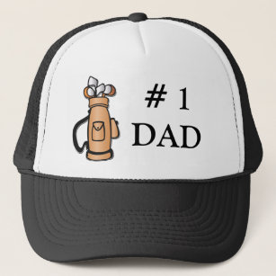 #1 Dad Golf Hat