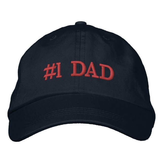 #1 Dad Hat | Father day gift (Front)