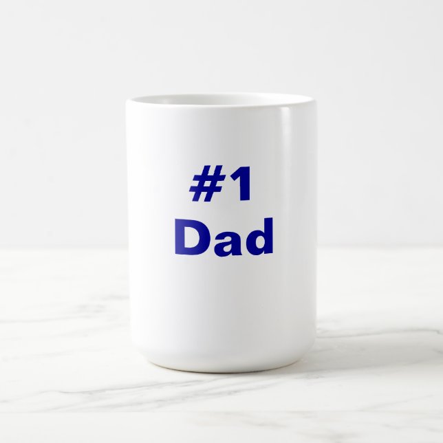 #1 Dad Mug (Center)