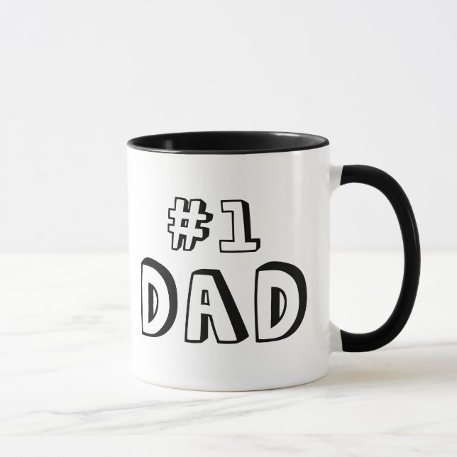 #1 DAD MUG (Right)