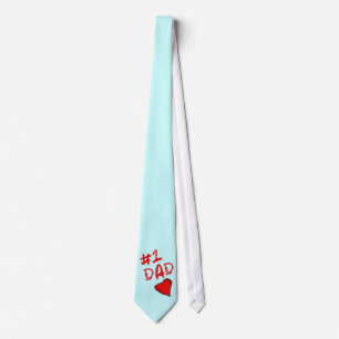 #1 Dad Neck Tie
