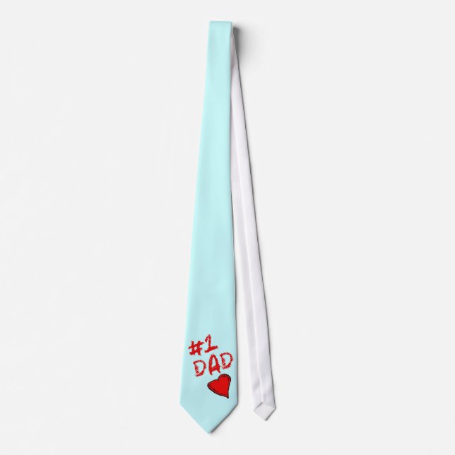 #1 Dad Neck Tie (Front)