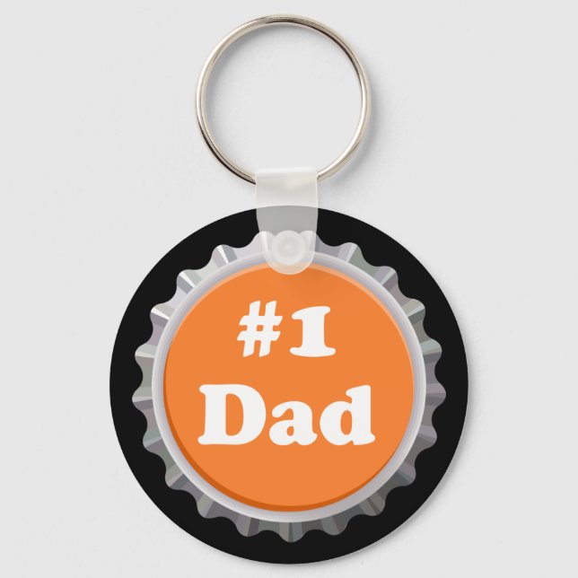 # 1 Dad - SRF Keychain (Front)