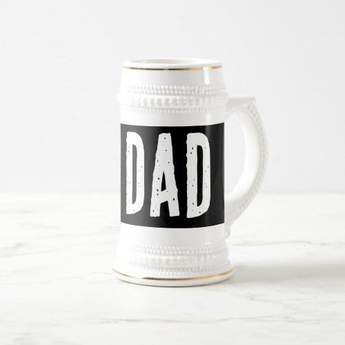 1 DAD vintage beer stein gift for Fathers day