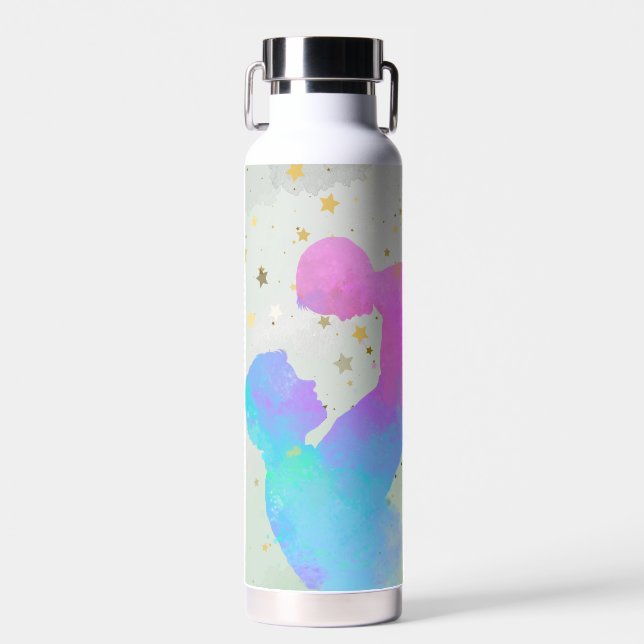 #1 Dad Water Bottle (Front)