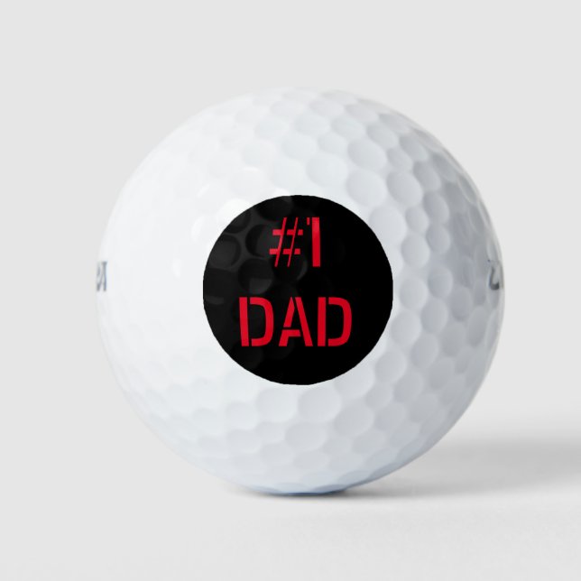 #1 DAD/Wilson Ultra 500 Distance Golf Ball (Front)