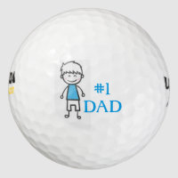 #1 DAD/Wilson Ultra 500 Distance Golf Ball/Boy Golf Balls