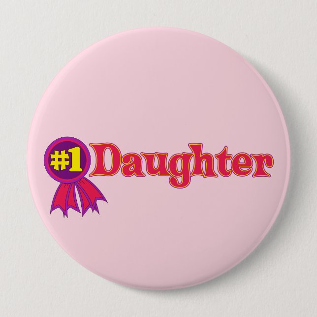 #1 Daughter Button (Front)