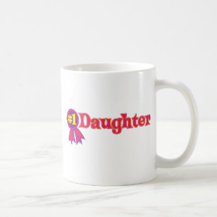 #1 Daughter Coffee Mug