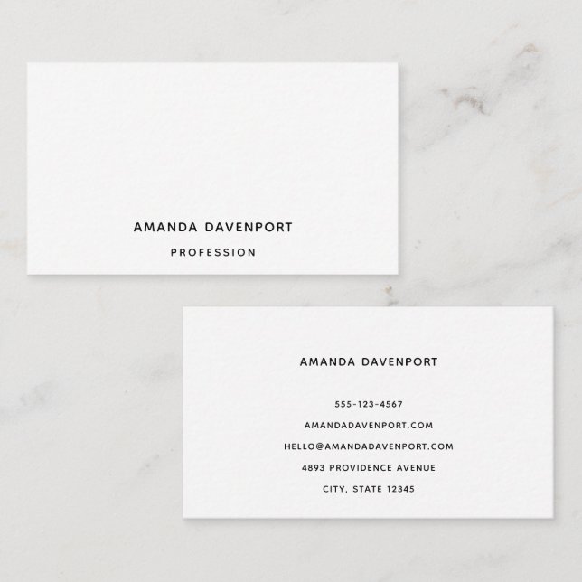 1 Dongle Template 8 Business Card (Front/Back)