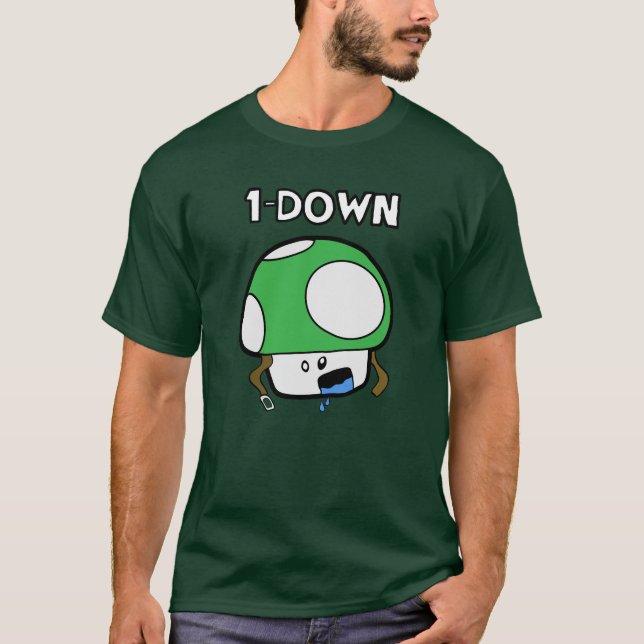 1-Down T-Shirt (Front)