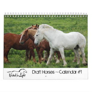 #1 Draft Horses Calendar