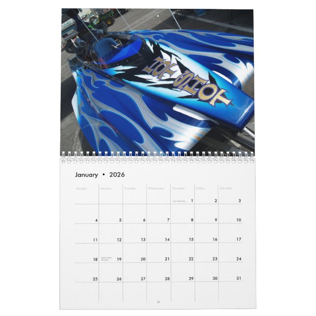 #1 Dragboat Calendar (Jan 2026)