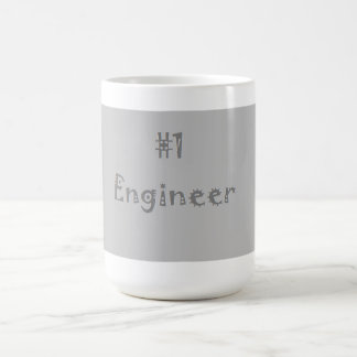 #1 Engineer Mug (gray)