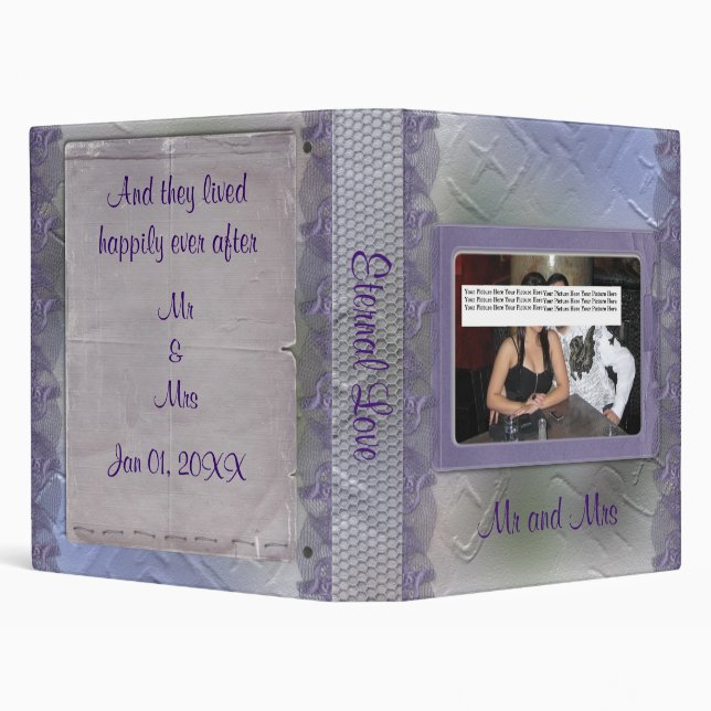 1" Eternal Love Photo Album Binder (Background)