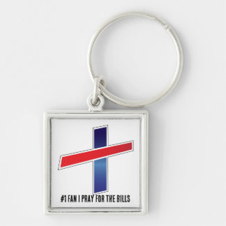 #1 fan i pray for the Bills Keychain