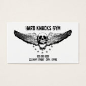 1 Free Class Workout Gym business card VIP pass (Front)