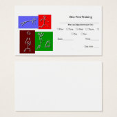 1 Free Workout Card (Front & Back)