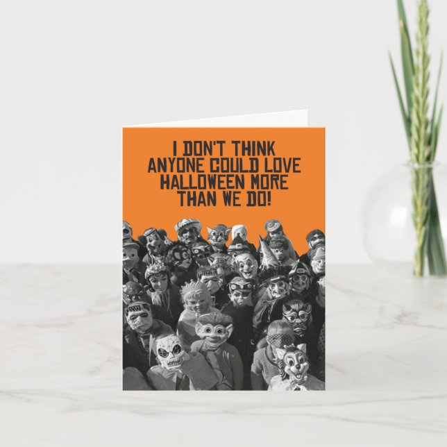 1 Funny Halloween Card - Loved by Dentists (Front)