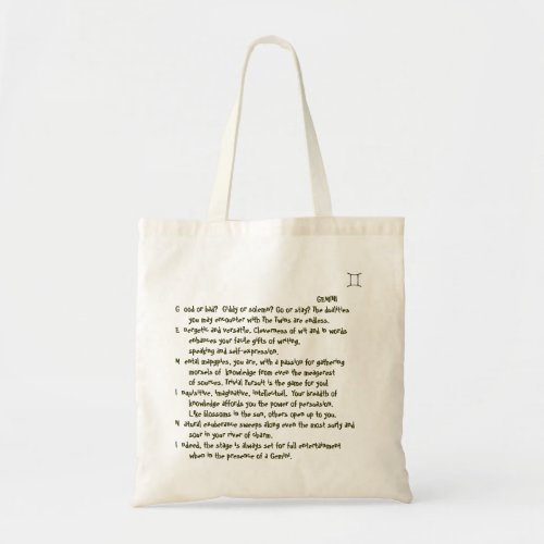 1_Gemini May 21_June 20 tote bag