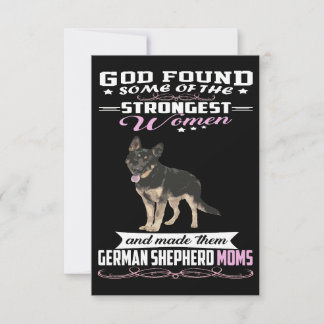 1 German Shepherd Mom God Found Some Of Strongest  Save The Date