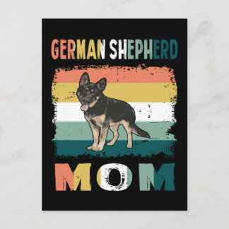 1 German Shepherd Mom Postcard