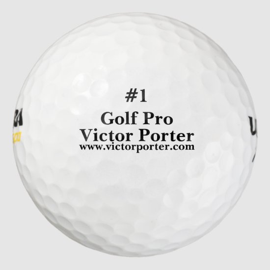 #1 Golf Pro | Custom Golf Balls