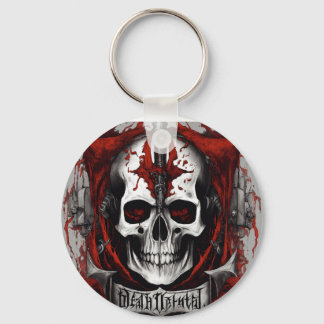 1. "Gothic Skull Keychain: Unlock Your Dark Side"  Keychain