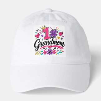 #1 Grandmom Hat