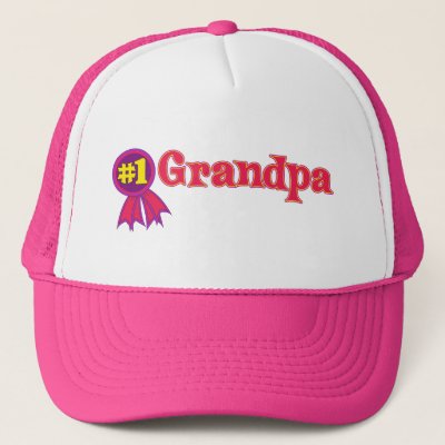 #1 Grandpa Trucker Hat