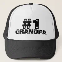 Number 1 2024 grandpa hat