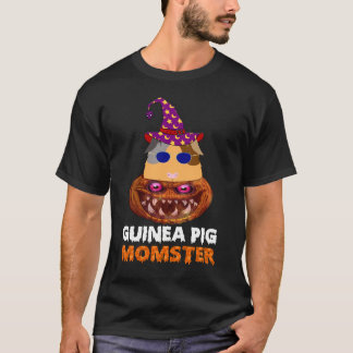 1 Guinea Pig Momster Pumpkin Monster Funny Hallowe T-Shirt