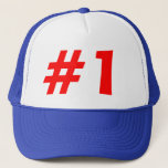 #1 Hat at Zazzle