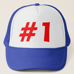 Number One Hats & Caps | Zazzle