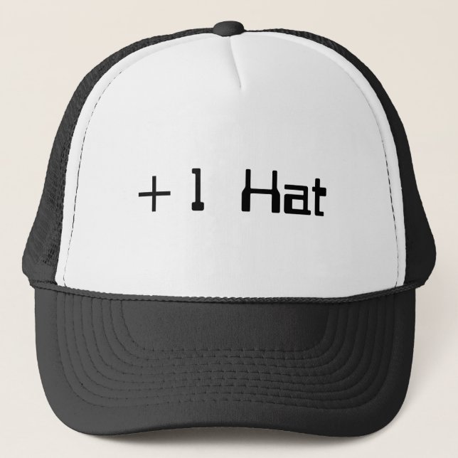 +1 Hat (Front)