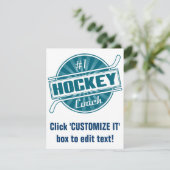 #1 Hockey Coach (blue) (Standing Front)