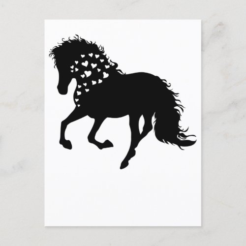1_ Horse Shirt Horse Lover Tee Girls Horse Postcard