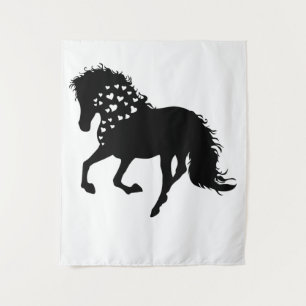 1- Horse Shirt, Horse Lover Tee, Girls Horse Tapestry