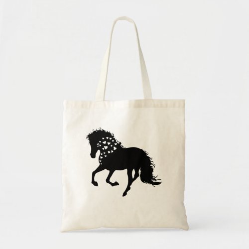 1_ Horse Shirt Horse Lover Tee Girls Horse Tote Bag