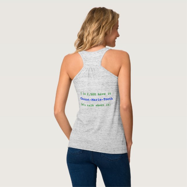 1 in 2,500 have it design tank top (Back Full)