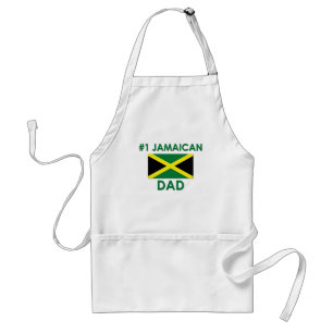 #1 Jamaican Dad Adult Apron