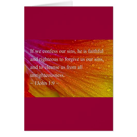 1 John 1:9 (Front)