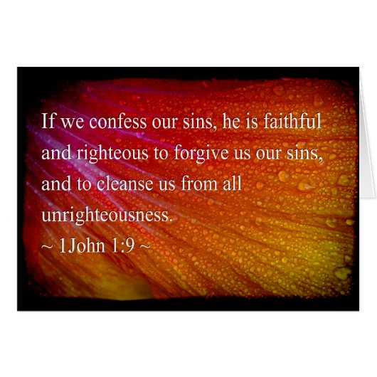 1 John 1:9 (Front Horizontal)